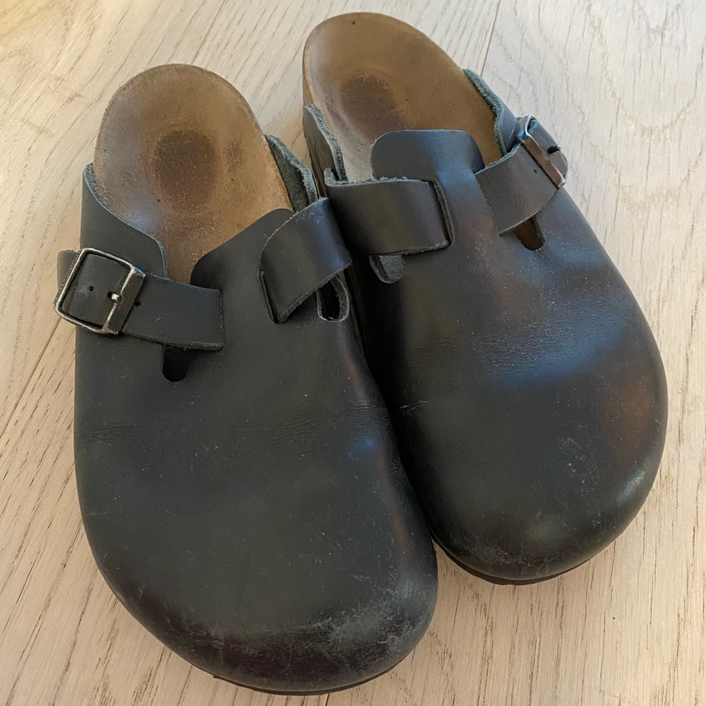 Birkenstock Boston Clog in smooth leather